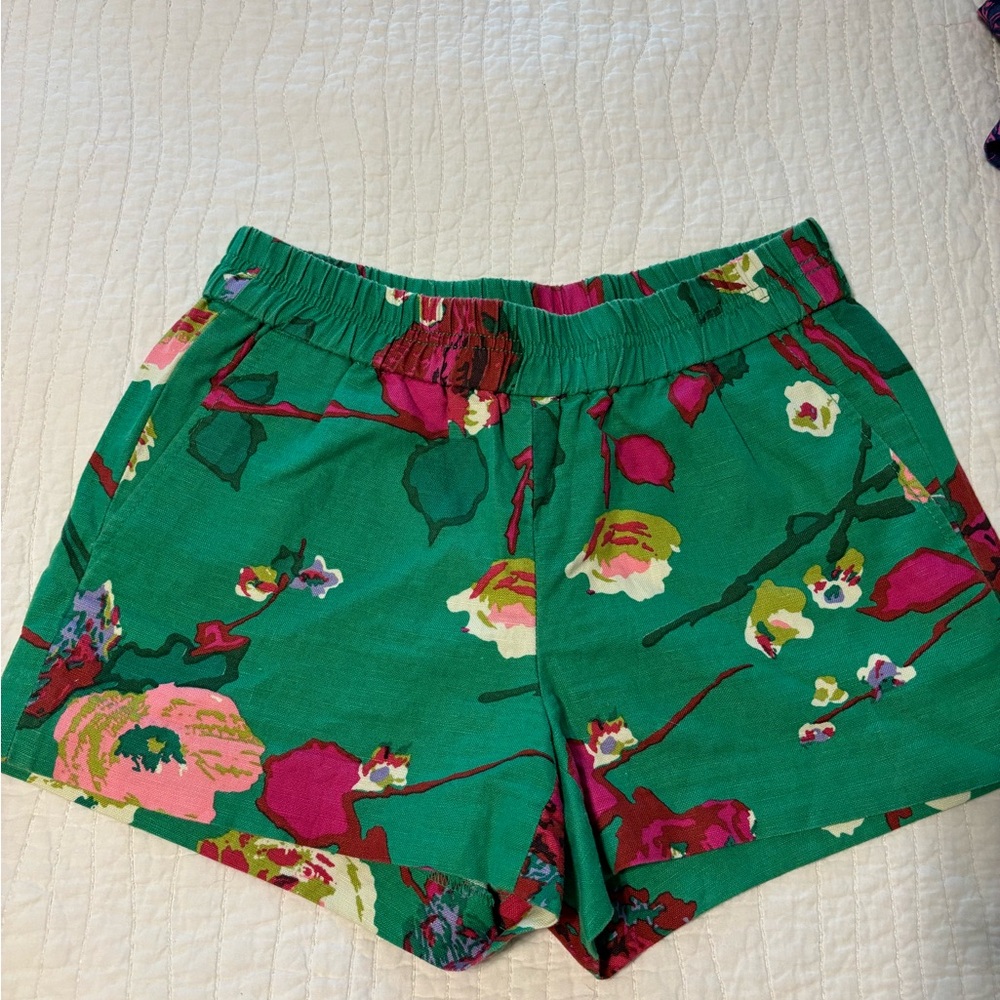 J. Crew floral shorts